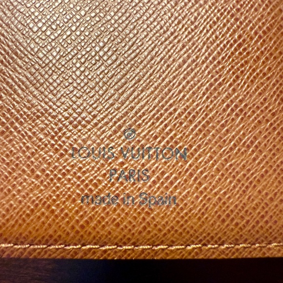 Authentic Louis Vuitton LV Small Ring Agenda Cover Planner Monogram PM - Picture 11 of 12